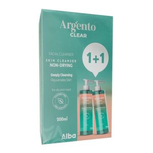 Argento Clear Facial Cleanser 200ml (1+1 Offer)