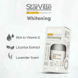 Starville Whitening Roll On Deodorant Original Scent - 60g