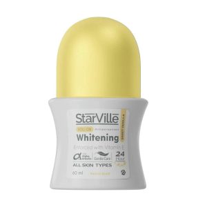 Starville Whitening Deodorant Roll On Sweet Vanilla - 60ml