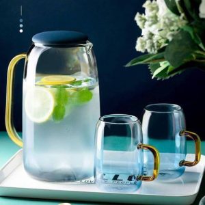 Jug set + 4 cups