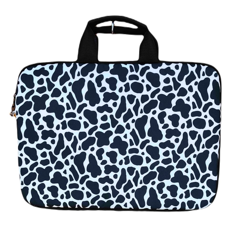 GENERIC - LAPTOP BRIEFCASE BAG PATTERNS MULTICOLOR , RED - BLACK&WHITE - BLACK&YELLOW - SUMMER