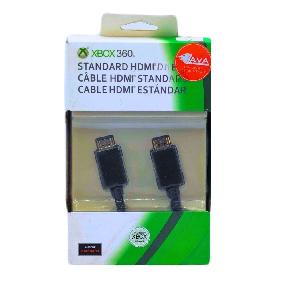 LAVA - CABLE HDMI 2M COMPATIBLE WITH XBOX 360 / PS4 / ALL TV SCREENS / ANY DEVICE THAT HAVE HDMI PORT