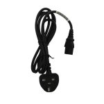GENERIC - 1.5m ORIGINAL Desktop Power Cable 3 Pin with Fuse