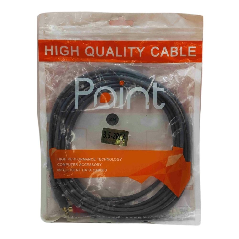 POINT - AUDIO CABLE (2 * 1) 3M