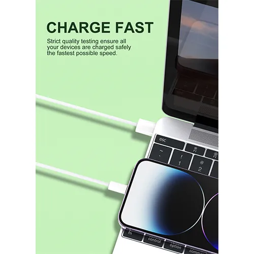 BLITZ - UL25W USB - Lightning Cable | 25W Fast Charging | 1M PVC | iPhone/iPad Compatible | CE Certified | 1-Year Warranty