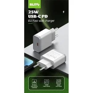 BLITZ - C25W Wall Charger | 25W PD + 65W Cable | Fast Charging | CE Certified | 1-Year Warranty - Image 11