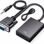 GENERIC - VGA Male To HDMI Output 1080P HD and Audio TV AV HDTV Video Cable Converter Adapter