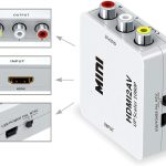 GENERIC - Hd video converter av to hdmi