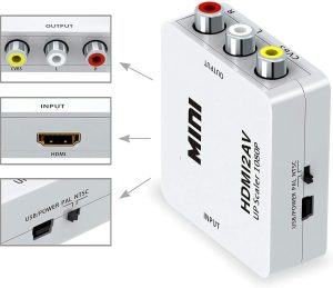 GENERIC - Hd video converter av to hdmi