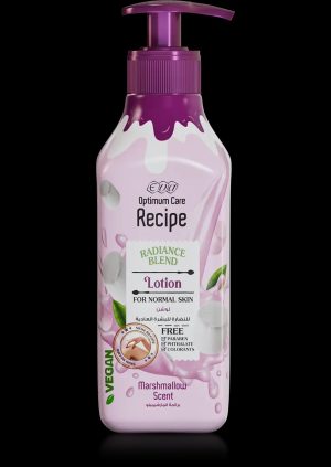 Eva Lotion for Optimal Care with Radiance Blend for Normal Skin - Marshmallow Scent 370ml