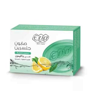 Eva Skin Care Soap with Glycerin and Lemon for Oily and Sensitive Skin