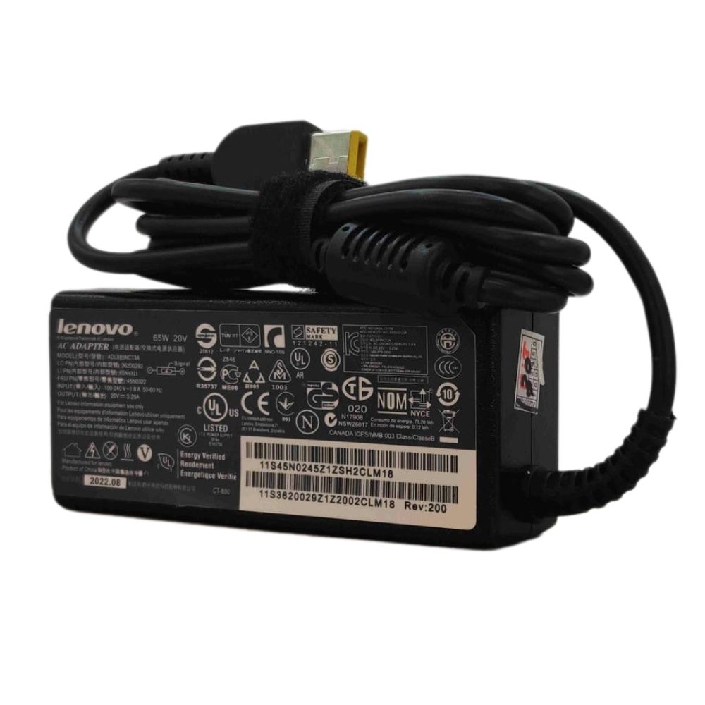 LENOVO - Laptop Charger 20V 3.25A usb