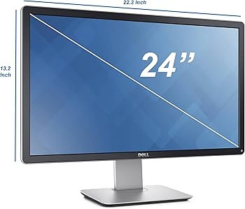 DELL - p2414hb 24" Monitor DVI, VGA, Display Port IPS LED Monitor, USB HUB