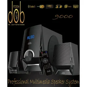DOB - 9000 Sub Woofer - 52W RMS, AUX/USB/Bluetooth/SD, ISO 9001 & CE Certified, 3 Years Warranty - Image 2
