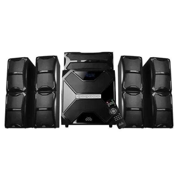 DOB - X6 Home Theatre - 120W RMS, AUX/USB/Bluetooth/SD, ISO 9001 & CE Certified, 3 Years Warranty