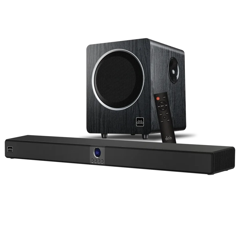 DOB - X1 Sound Bar - 50W RMS, AUX/USB/Bluetooth/SD, ISO 9001 & CE Certified, 3 Years Warranty