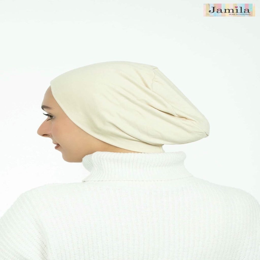 JAMILA - Cotton Lycra No Thread Bonnet