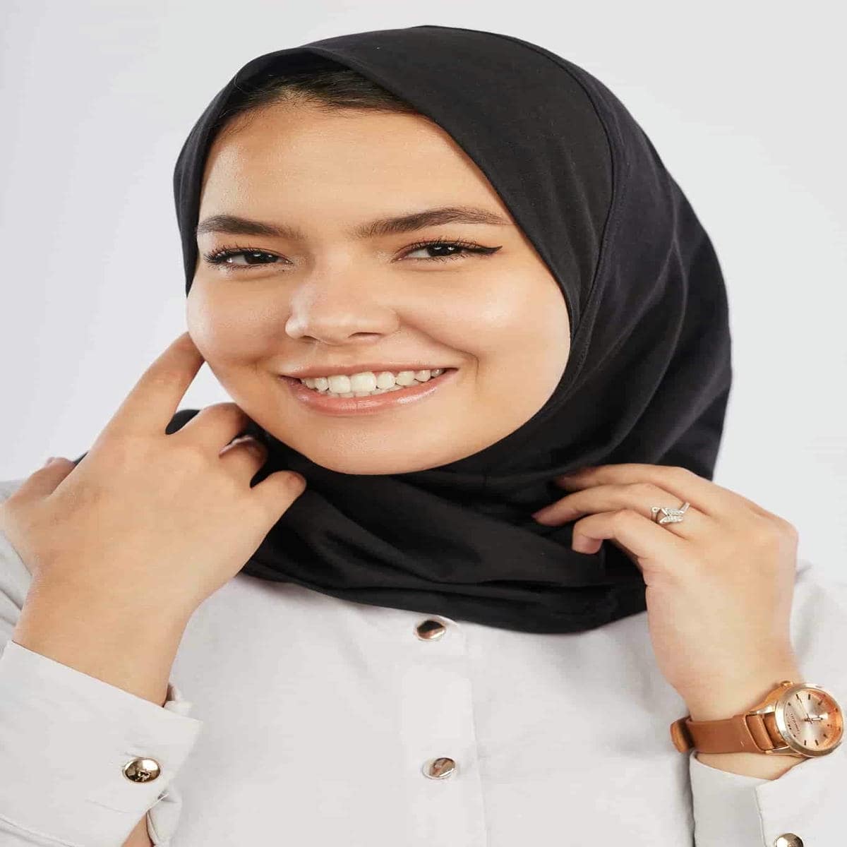 JAMILA - Cotton Full Cap - Image 7