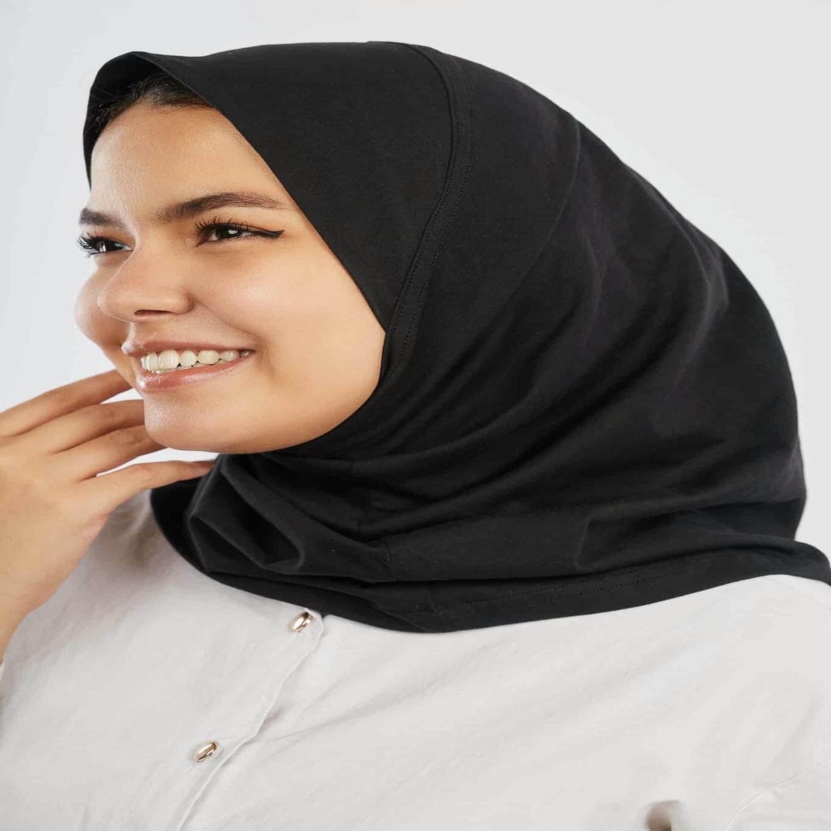 JAMILA - Cotton Full Cap - Image 8