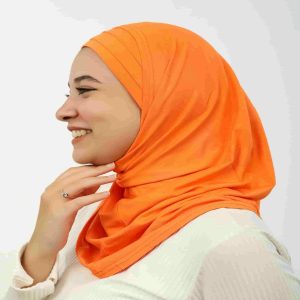 JAMILA - Cotton Lycra Pleated Two Pieces Syrian Cap - Image 42