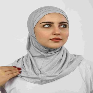 JAMILA - Cotton Lycra Pleated Two Pieces Syrian Cap - Image 45
