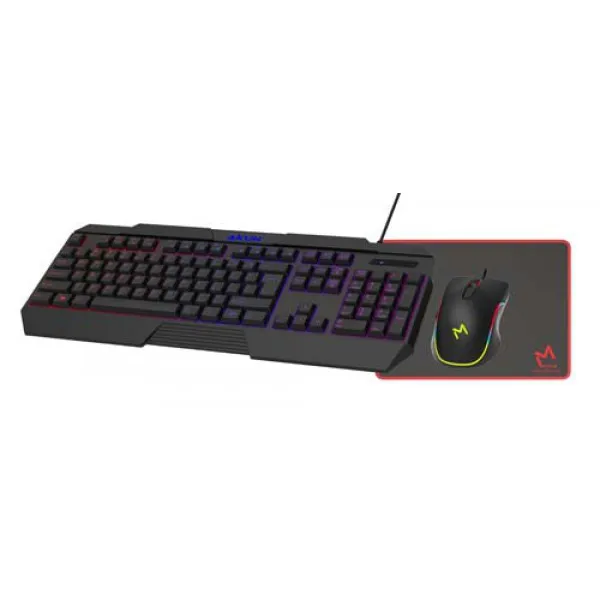 AKUN - GX5100 3 IN 1 GAMING KIT - Keyboard, 3600DPI Mouse, Mouse Pad, 1 Year Warranty