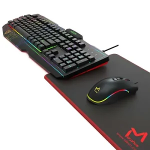 AKUN - GX6100 4 IN 1 PREMIUM GAMING KIT - RGB Keyboard, Mouse, Headphone & Pad, 1 Year Warranty - Image 6