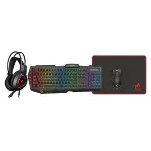 AKUN - GX6100 4 IN 1 PREMIUM GAMING KIT - RGB Keyboard, Mouse, Headphone & Pad, 1 Year Warranty - Image 8