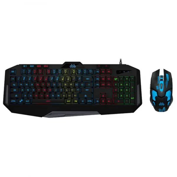 DOB - KM 830 GX Gaming Combo - RGB Keyboard & Mouse, 1 Year Warranty