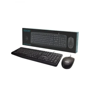 HOOD - KM 200 USB Combo - Keyboard & Mouse, 1000 DPI, 2 Years Warranty - Image 3