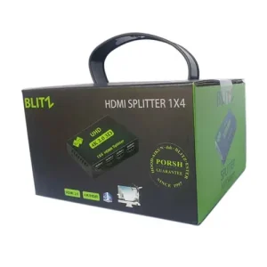 BLITZ - HDMI Splitter 1:4 - 4K Support, 1 Year Warranty - Image 2