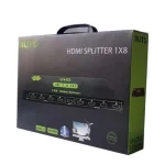 BLITZ - HDMI Splitter 1:8 - 4K Support, 1 Year Warranty