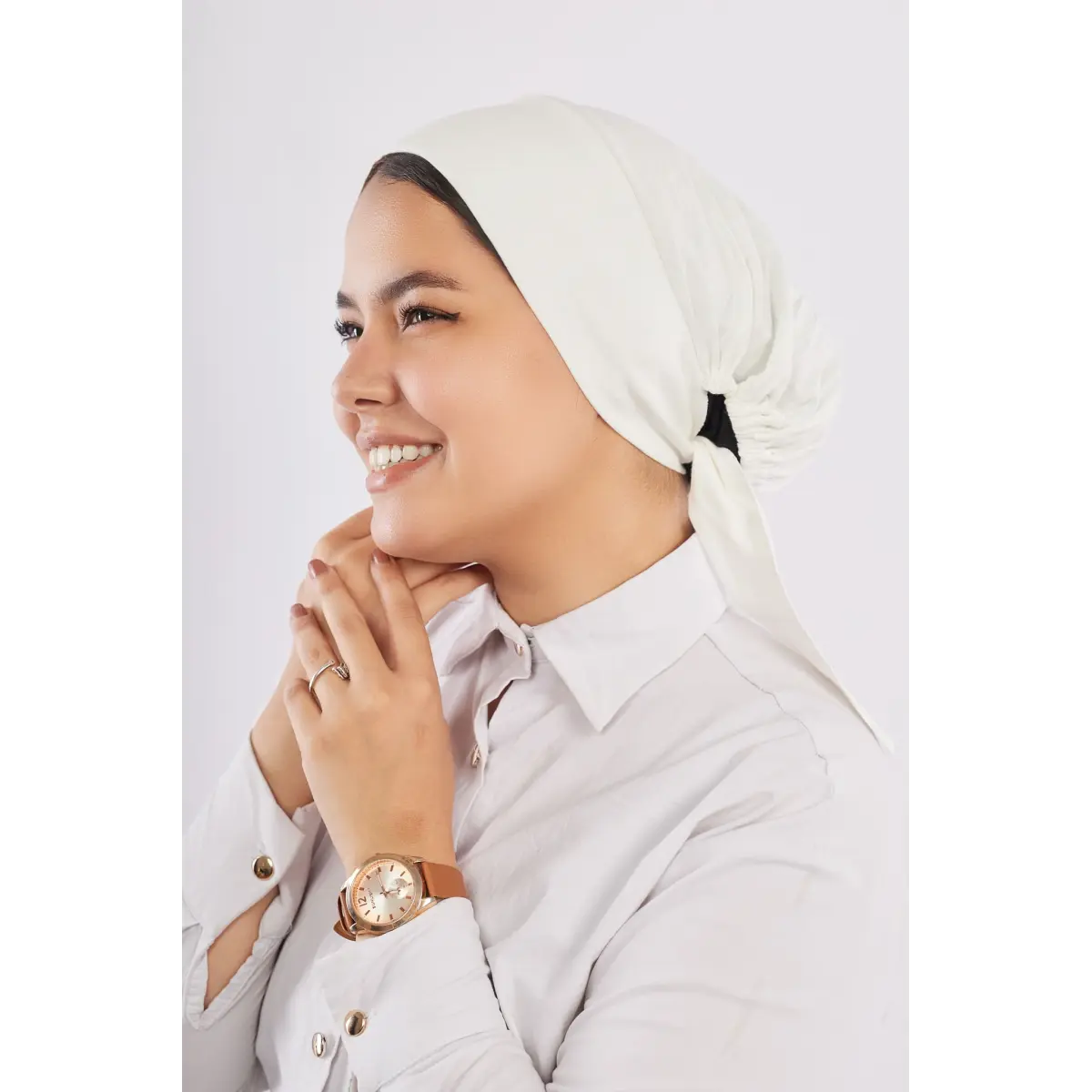 جميلة - بونيه رباط بدون بطانة - Image 17