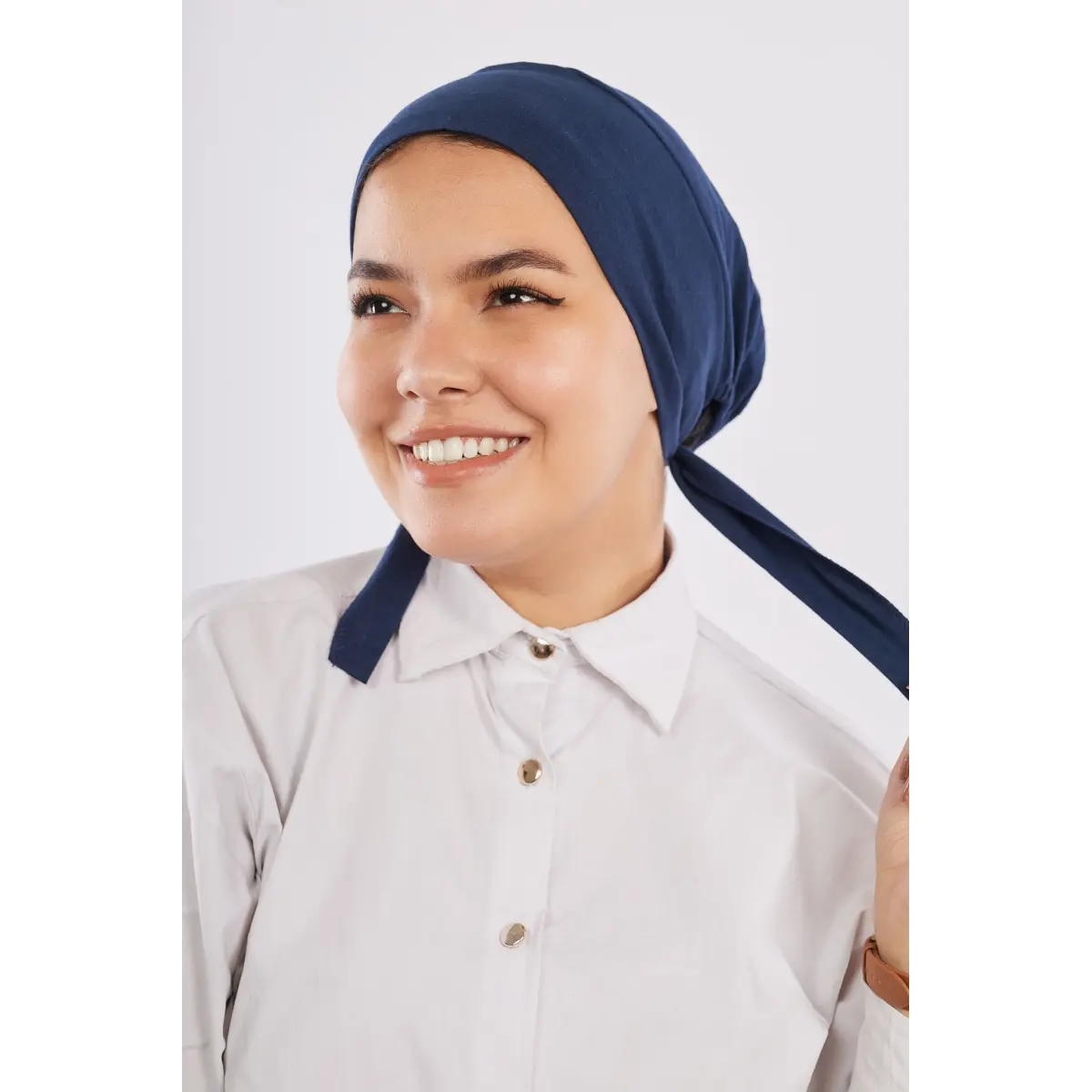 جميلة - بونيه رباط بدون بطانة - Image 20