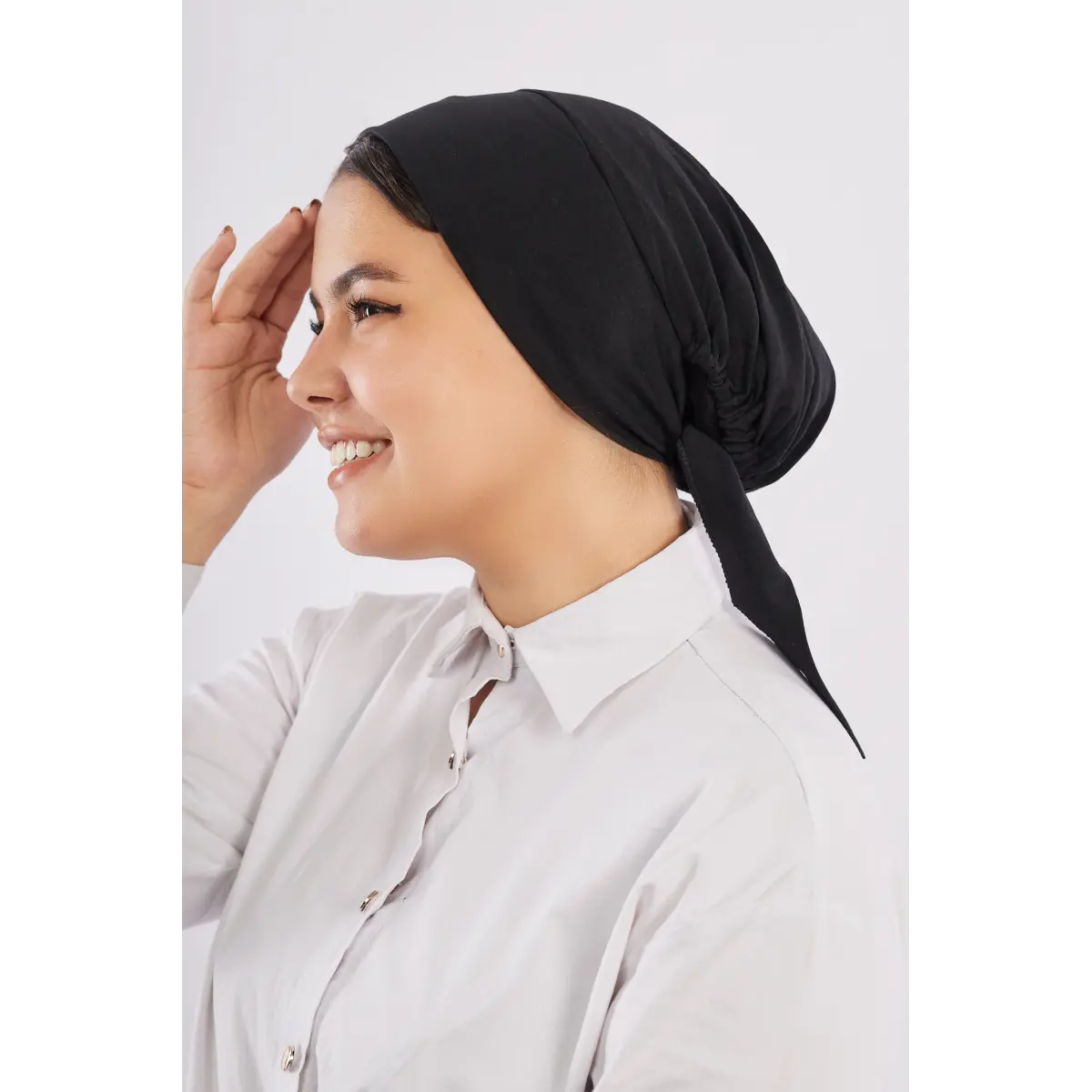 جميلة - بونيه رباط بدون بطانة - Image 21